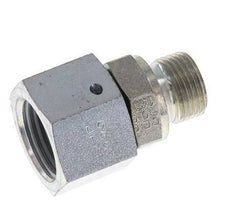 G 1/2'' x G 3/8'' F/M Verzinkt Stalen Neusstuk 300 Bar - Hydrauliek