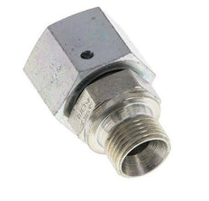 G 1/2'' x G 3/8'' F/M Verzinkt Stalen Neusstuk 300 Bar - Hydrauliek