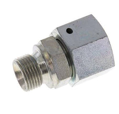 G 1/2'' x G 3/8'' F/M Verzinkt Stalen Neusstuk 300 Bar - Hydrauliek