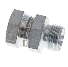 G 1/2'' F/M Verzinkt Stalen Neusstuk 300 Bar - Hydrauliek
