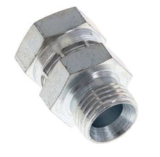 G 1/2'' F/M Zinc plated Steel Reducing Adapter 300 Bar - Hydraulic