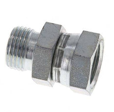 G 1/2'' F/M Verzinkt Stalen Neusstuk 300 Bar - Hydrauliek