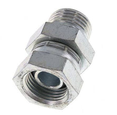 G 1/2'' F/M Zinc plated Steel Reducing Adapter 300 Bar - Hydraulic