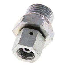 G 1/4'' x G 1/2'' F/M Verzinkt Stalen Neusstuk 350 Bar - Hydrauliek
