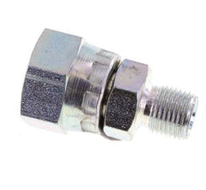G 1/4'' x G 1/8'' F/M Verzinkt Stalen Neusstuk 400 Bar - Hydrauliek