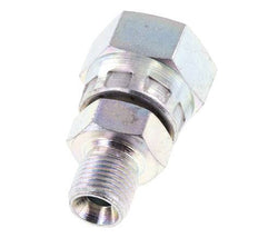 G 1/4'' x G 1/8'' F/M Verzinkt Stalen Neusstuk 400 Bar - Hydrauliek