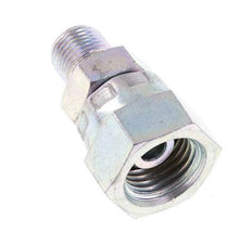 G 1/4'' x G 1/8'' F/M Zinc plated Steel Reducing Adapter 400 Bar - Hydraulic