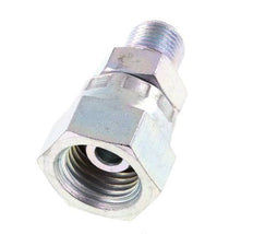 G 1/4'' x G 1/8'' F/M Verzinkt Stalen Neusstuk 400 Bar - Hydrauliek