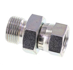 G 1/4'' x G 3/8'' F/M Verzinkt Stalen Neusstuk 325 Bar - Hydrauliek
