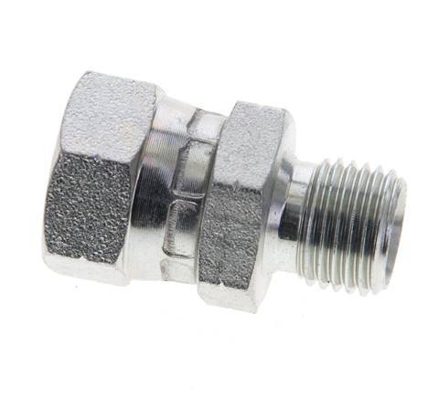G 1/4'' F/M Verzinkt Stalen Neusstuk 350 Bar - Hydrauliek [2 Stuks]
