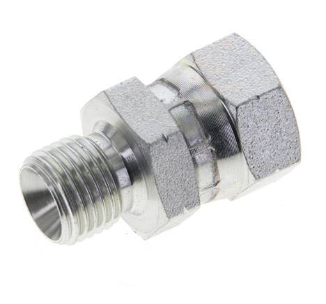G 1/4'' F/M Verzinkt Stalen Neusstuk 350 Bar - Hydrauliek [2 Stuks]