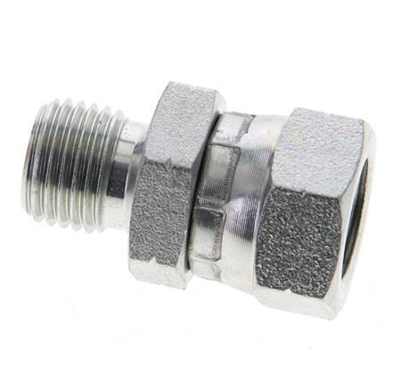 G 1/4'' F/M Verzinkt Stalen Neusstuk 350 Bar - Hydrauliek [2 Stuks]