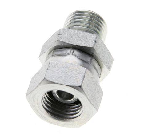 G 1/4'' F/M Verzinkt Stalen Neusstuk 350 Bar - Hydrauliek [2 Stuks]