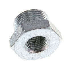G 1/4'' x M22x1.5 F/M Verzinkt Stalen Verloopring 250 Bar - Hydrauliek