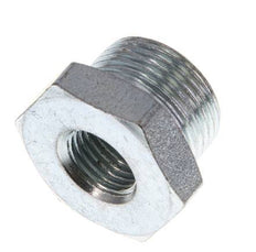 G 1/4'' x M22x1.5 F/M Verzinkt Stalen Verloopring 250 Bar - Hydrauliek