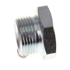 G 1/4'' x M22x1.5 F/M Verzinkt Stalen Verloopring 250 Bar - Hydrauliek
