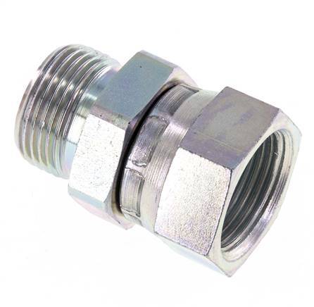 G 3/4'' F/M Verzinkt Stalen Neusstuk 175 Bar - Hydrauliek