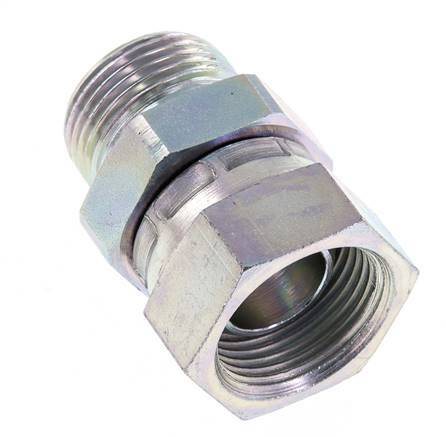 G 3/4'' F/M Verzinkt Stalen Neusstuk 175 Bar - Hydrauliek