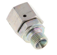 G 3/8'' x G 1/4'' F/M Verzinkt Stalen Neusstuk 350 Bar - Hydrauliek