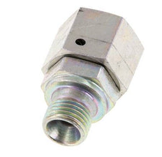 G 3/8'' x G 1/4'' F/M Verzinkt Stalen Neusstuk 350 Bar - Hydrauliek