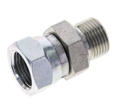 G 3/8'' F/M Verzinkt Stalen Neusstuk 325 Bar - Hydrauliek [2 Stuks]