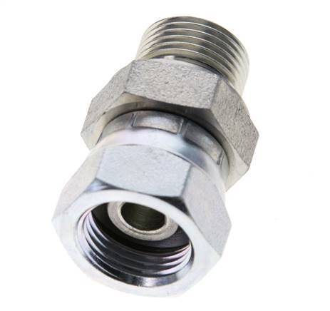 G 3/8'' F/M Verzinkt Stalen Neusstuk 325 Bar - Hydrauliek [2 Stuks]