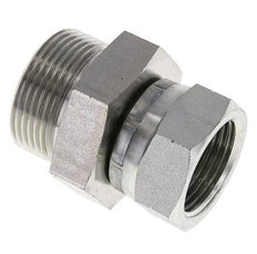 G 1'' x G 1 1/4'' F/M Verzinkt Stalen Neusstuk 150 Bar - Hydrauliek