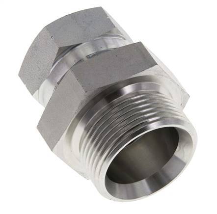 G 1'' x G 1 1/4'' F/M Verzinkt Stalen Neusstuk 150 Bar - Hydrauliek