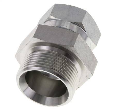 G 1'' x G 1 1/4'' F/M Verzinkt Stalen Neusstuk 150 Bar - Hydrauliek