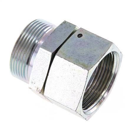 G 1 1/2'' F/M Verzinkt Stalen Neusstuk 125 Bar - Hydrauliek
