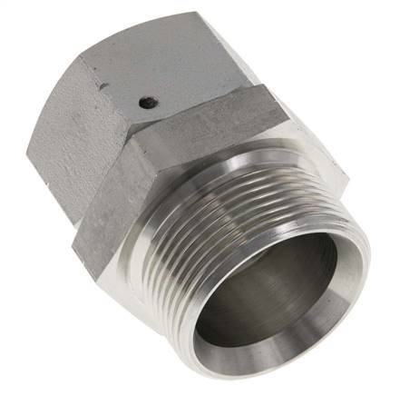 G 1 1/4'' x G 1 1/2'' F/M Verzinkt Stalen Neusstuk 150 Bar - Hydrauliek