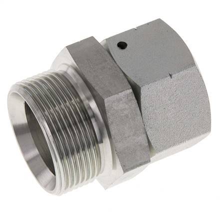 G 1 1/4'' x G 1 1/2'' F/M Verzinkt Stalen Neusstuk 150 Bar - Hydrauliek