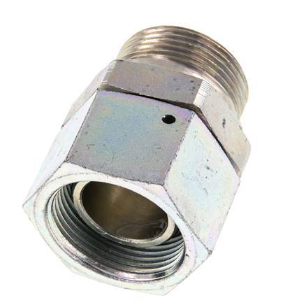 G 1 1/4'' F/M Zinc plated Steel Reducing Adapter 150 Bar - Hydraulic