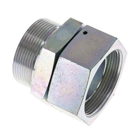 G 2'' F/M Verzinkt Stalen Neusstuk 75 Bar - Hydrauliek