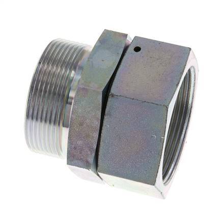 G 2'' F/M Verzinkt Stalen Neusstuk 75 Bar - Hydrauliek