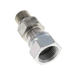 UN 11/16''-16 x G 1/4'' F/M Zinc plated Steel Reducing Adapter ORFS 630 Bar - Hydraulic