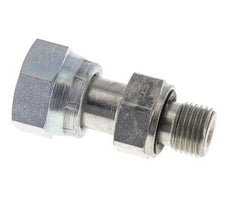 UN 11/16''-16 x G 1/4'' F/M Zinc plated Steel Reducing Adapter ORFS 630 Bar - Hydraulic