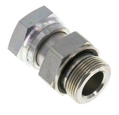 UN 1-11/16''-12 x G 1 1/4'' F/M Verzinkt Stalen Neusstuk ORFS 250 Bar - Hydrauliek