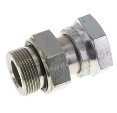 UN 1-11/16''-12 x G 1 1/4'' F/M Verzinkt Stalen Neusstuk ORFS 250 Bar - Hydrauliek