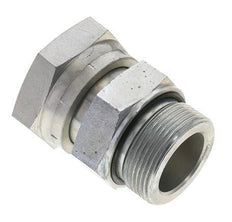 UN 2''-12 x G 1 1/2'' F/M Verzinkt Stalen Neusstuk ORFS 250 Bar - Hydrauliek