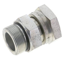 UN 2''-12 x G 1 1/2'' F/M Verzinkt Stalen Neusstuk ORFS 250 Bar - Hydrauliek