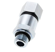 G 1/2'' F/M Zinc plated Steel Swivel Joint 400 Bar - Hydraulic - High-pressure