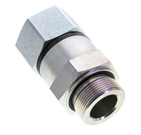 G 1 1/2'' F/M Verzinkt Stalen Draaidoorvoer 315 Bar - Hydrauliek - Hoge druk