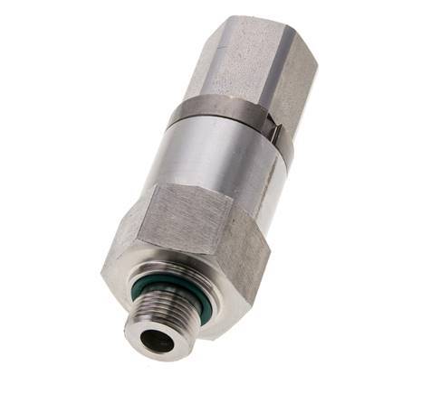 G 3/8'' F/M RVS Draaidoorvoer 250 Bar - Hydrauliek - Hoge druk