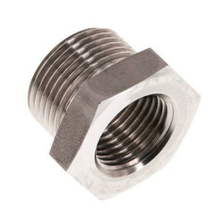 G 1/2'' x G 3/4'' F/M RVS Verloopring 40 Bar