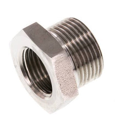 G 1/2'' x G 3/4'' F/M RVS Verloopring 40 Bar