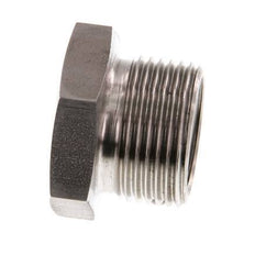 G 1/2'' x G 3/4'' F/M RVS Verloopring 40 Bar