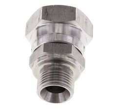 G 1/2'' x G 3/8'' F/M RVS Neusstuk 300 Bar - Hydrauliek