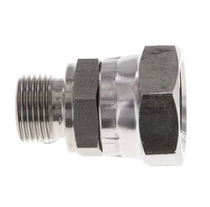 G 1/2'' x G 3/8'' F/M RVS Neusstuk 300 Bar - Hydrauliek