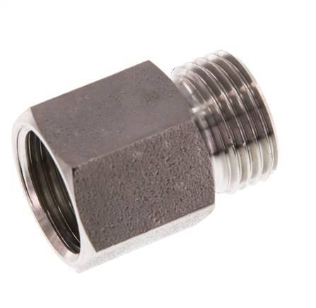 G 1/2'' F/M RVS Verlengstuk 40 Bar - 22 mm